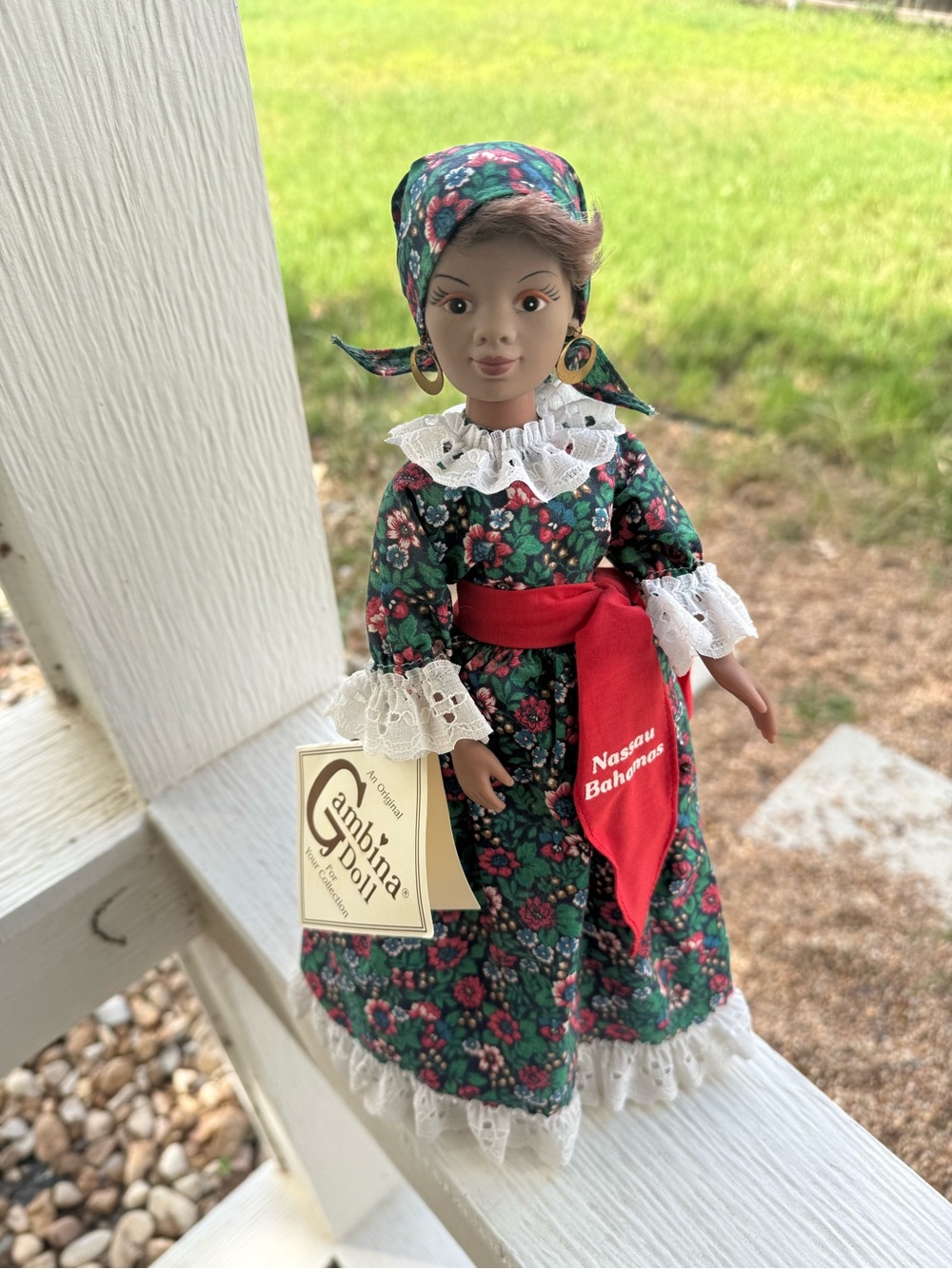 Virginia - Nassau Bahamas Gambina Doll - Made in Louisiana